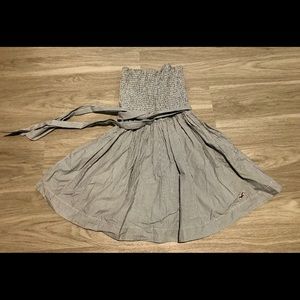 Strapless summer dress